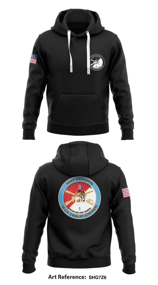 Tiger Squadron Store 1  Core Men's Hooded Performance Sweatshirt - sHG7z6