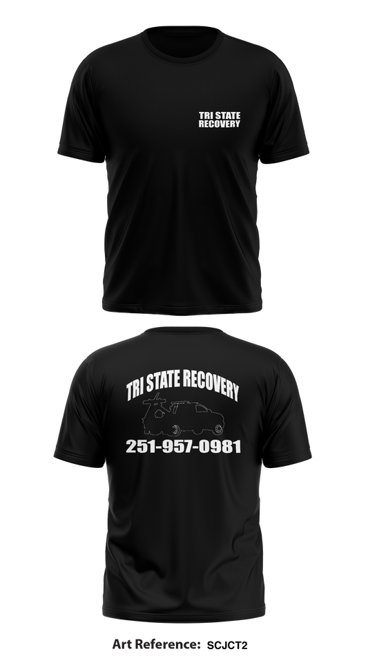 Tri State Asset Recovery Core Men's SS Performance Tee - ScjCt2