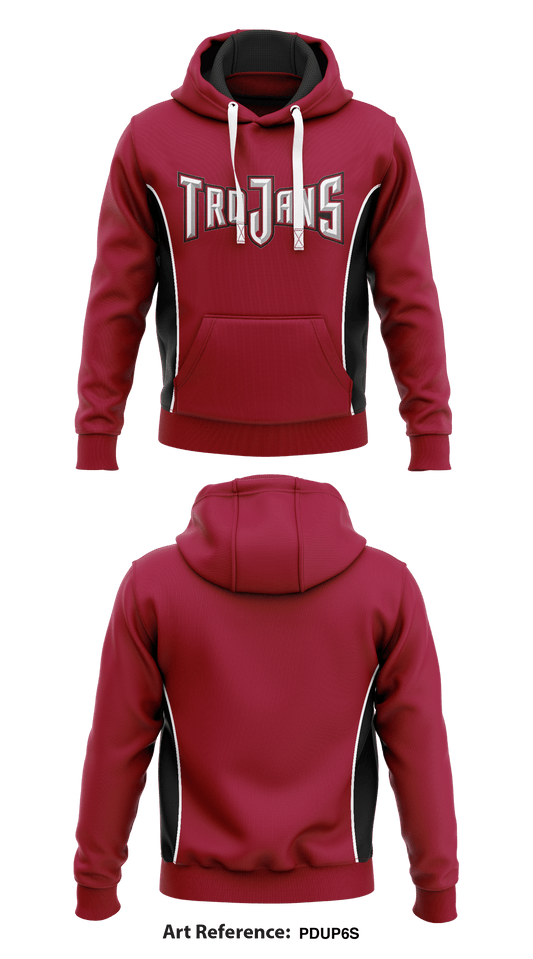 Trojans Store 2  Core Men's Hooded Performance Sweatshirt - pDuP6s