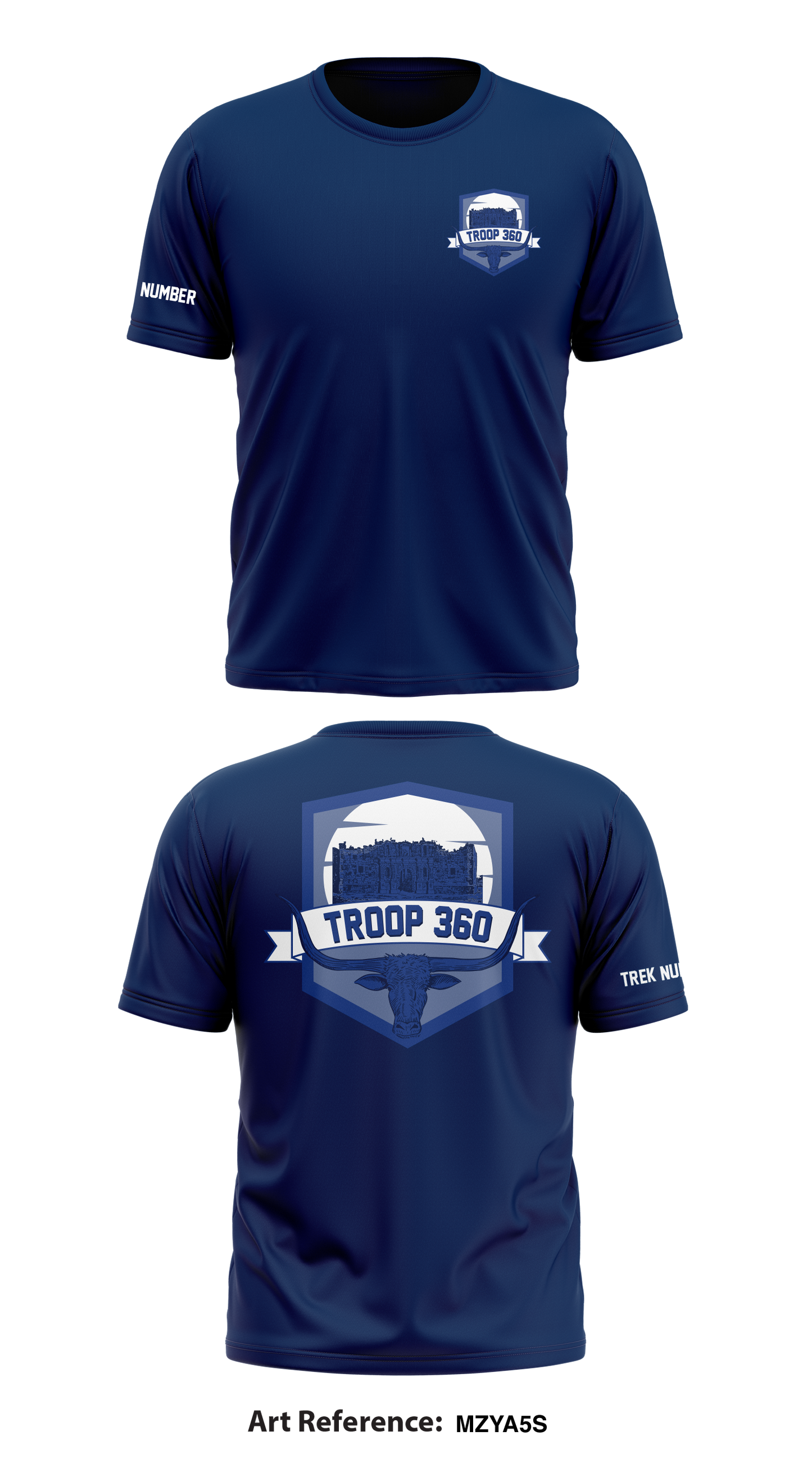 Troop 360 Store 1 Core Men's SS Performance Tee - MZya5S