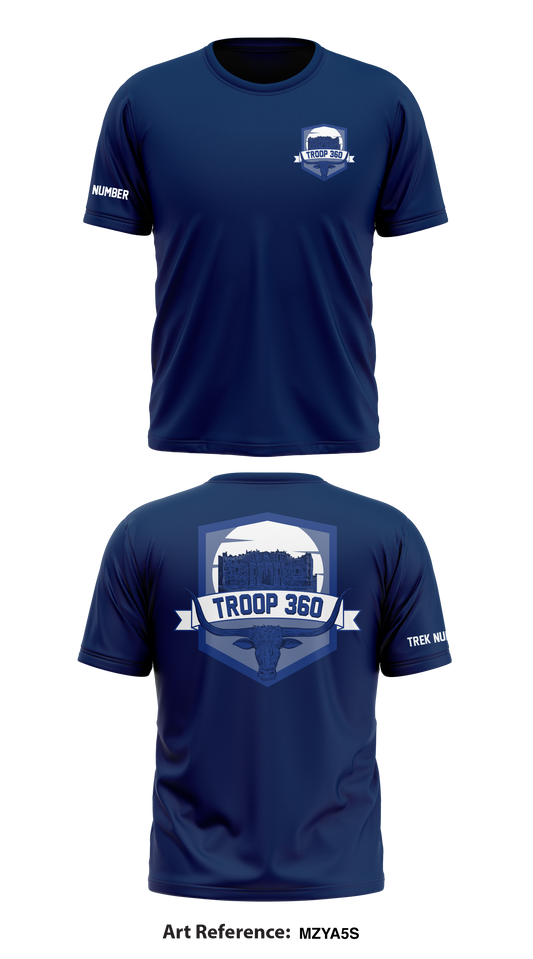 Troop 360 Store 1 Core Men's SS Performance Tee - MZya5S