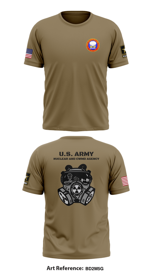 U.S. Army Nuclear and CWMD Agency Store 1 Core Men's SS Performance Tee - BD2M5G