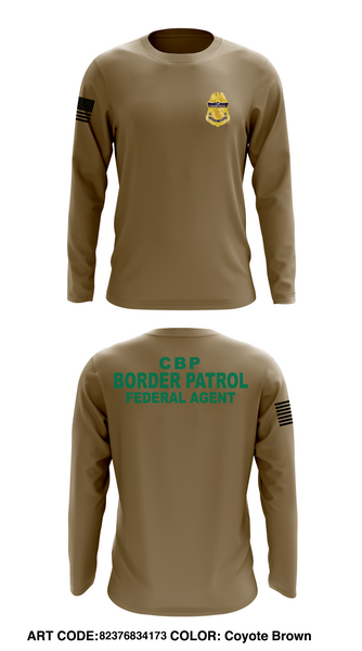 U.S. Border Patrol Store 1 Core Men's LS Performance Tee - 82376834173 –  Emblem Athletic