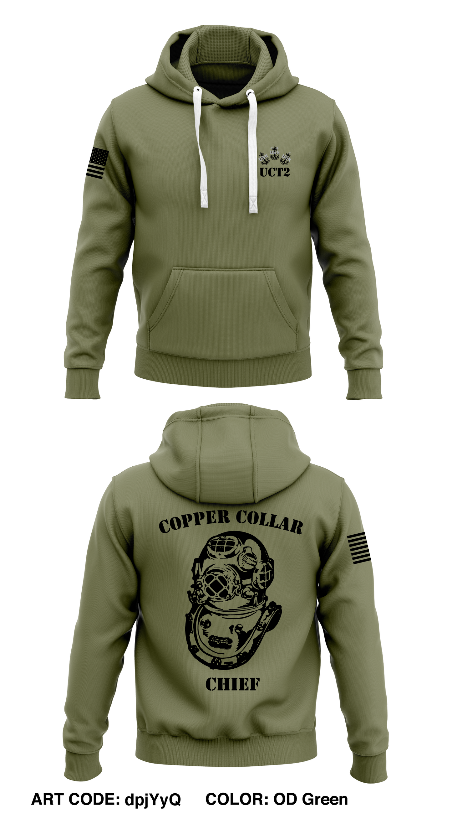 Underwater Construction Team TWO  Store 1  Core Men's Hooded Performance Sweatshirt - dpjYyQ