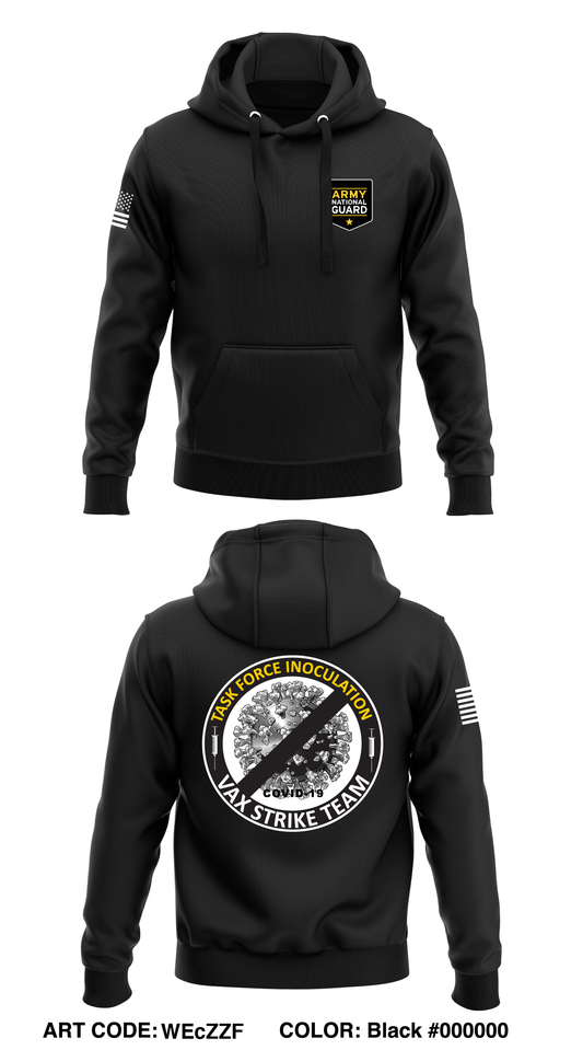 Task Force Inoculation Store 1  Core Men's Hooded Performance Sweatshirt - WEcZZf