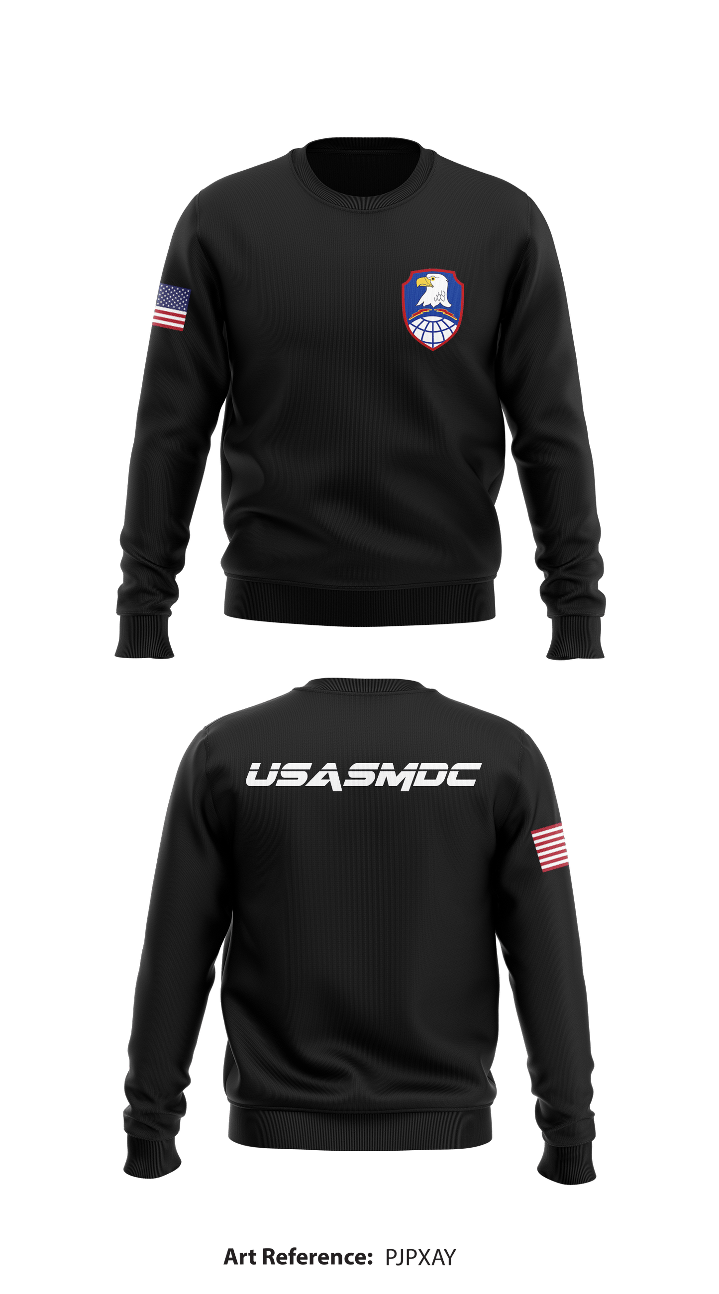 USASMDC Store 1 Core Men's Crewneck Performance Sweatshirt - pjpXay