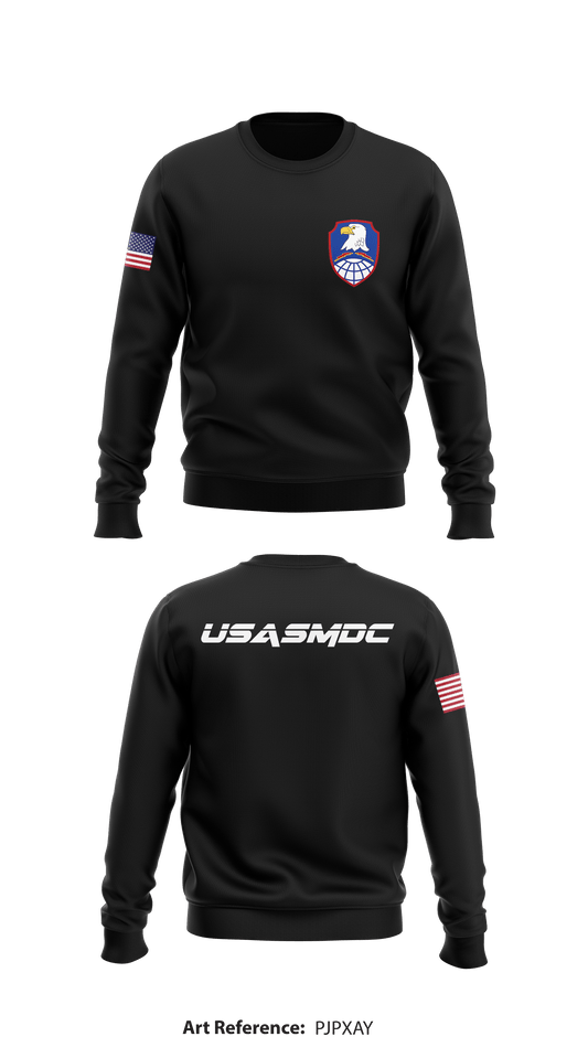 USASMDC Store 1 Core Men's Crewneck Performance Sweatshirt - pjpXay