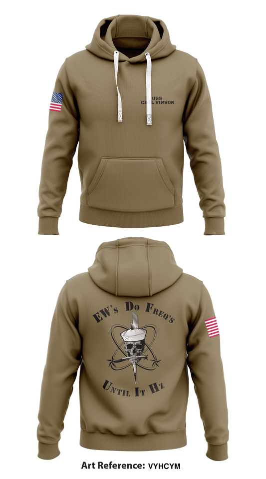 USS CARL VINSON Store 2  Core Men's Hooded Performance Sweatshirt - vyHCyM