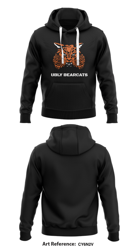 Ubly Bearcats Store 1  Core Men's Hooded Performance Sweatshirt - cy6n2V