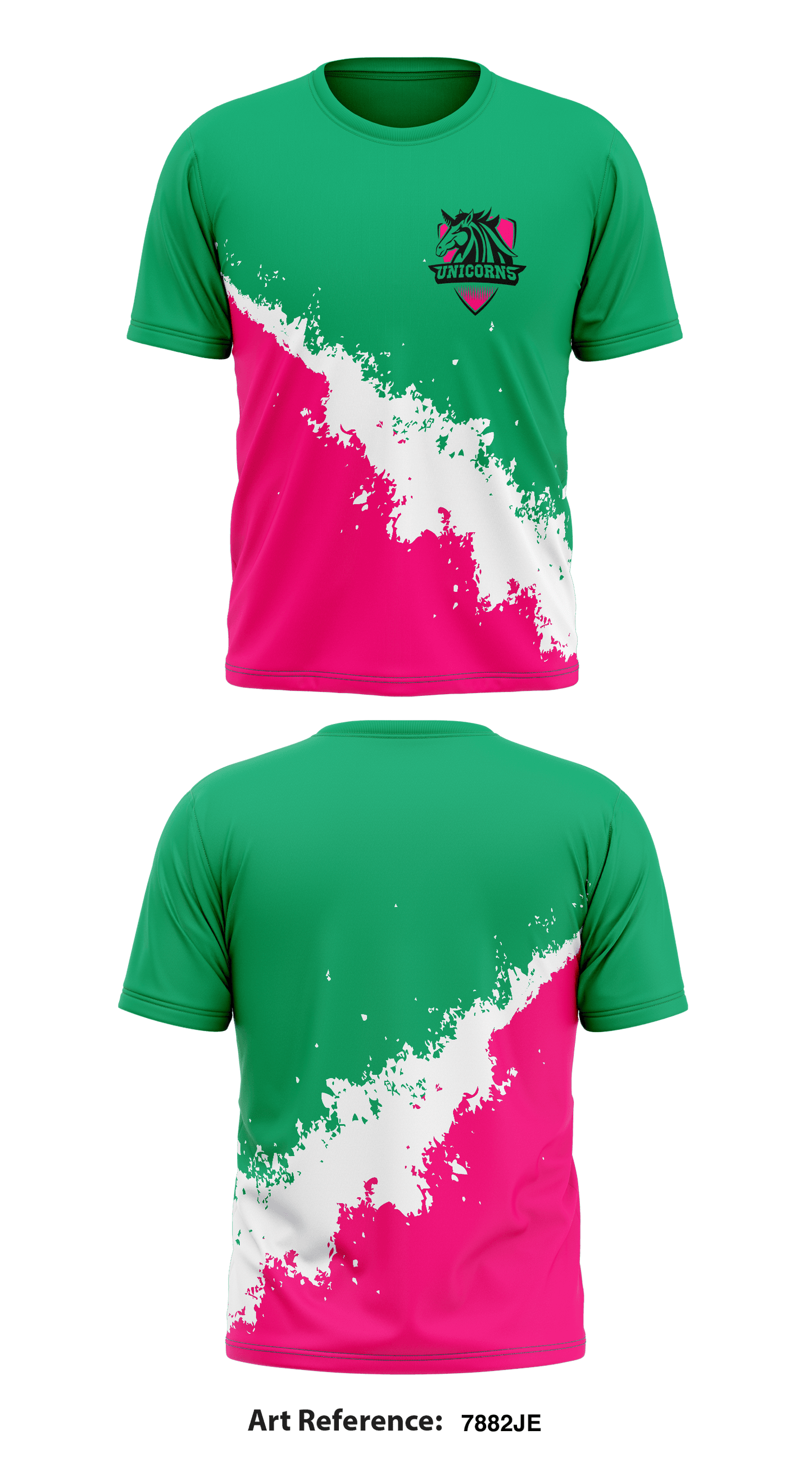 Unicorns  Store 2 Core Men's SS Performance Tee - 7882Je