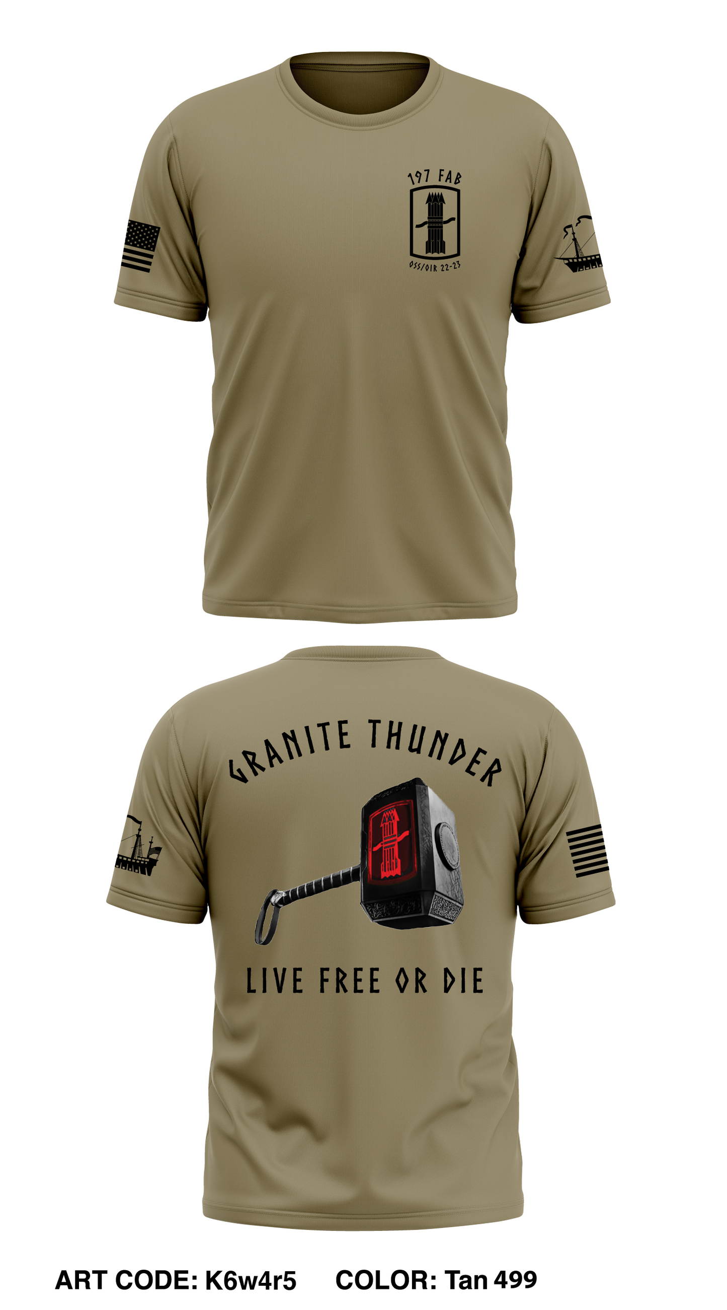 197 FAB Core Men's SS Performance Tee - K6w4r5