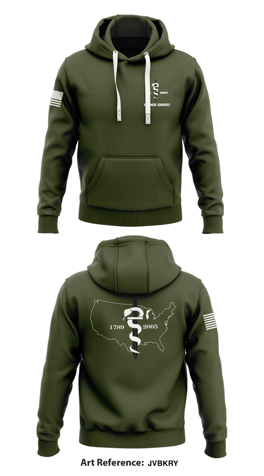 USMS OMSU Store 1  Core Men's Hooded Performance Sweatshirt - jVbkrY