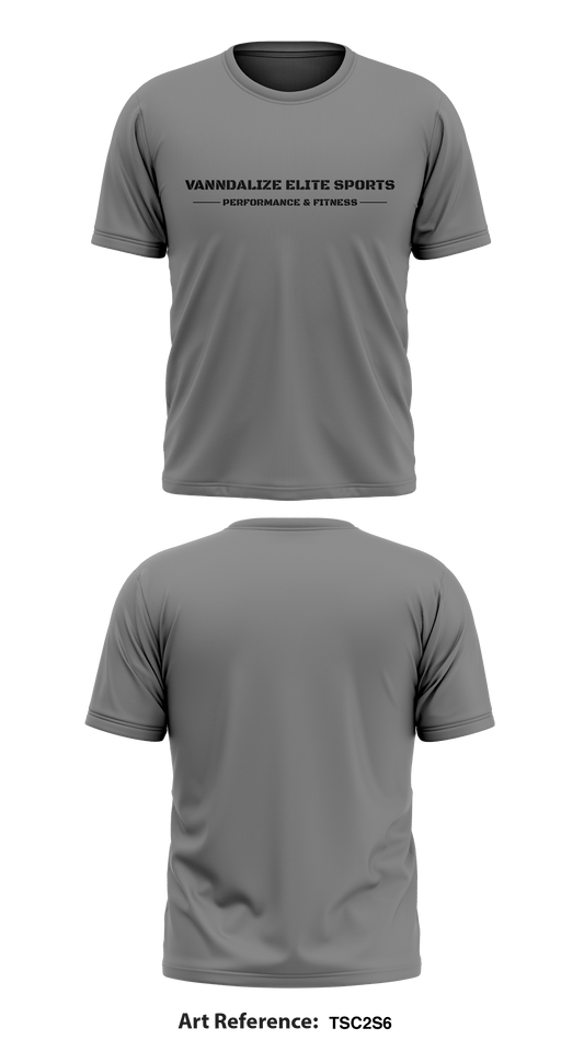 VANNDALIZE ELITE SPORTS PERFORMANCE & FITNESS Store 1 Core Men's SS Performance Tee - tSc2s6
