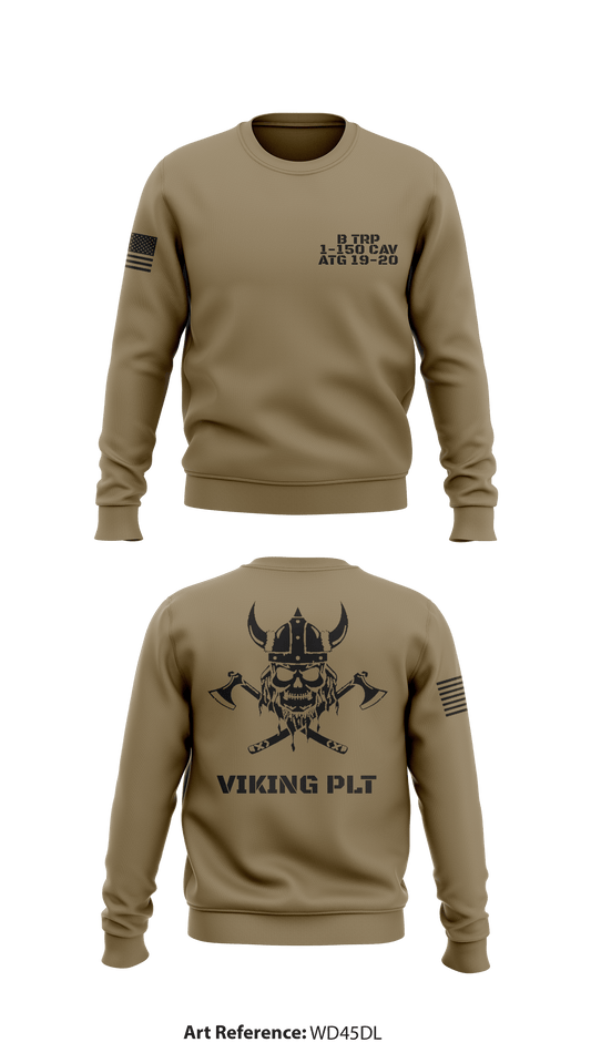Viking PLT Store 1 Core Men's Crewneck Performance Sweatshirt - Wd45DL