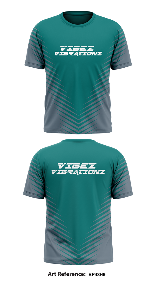 Vibez Vibrationz Store 1 Core Men's SS Performance Tee - bp43H9