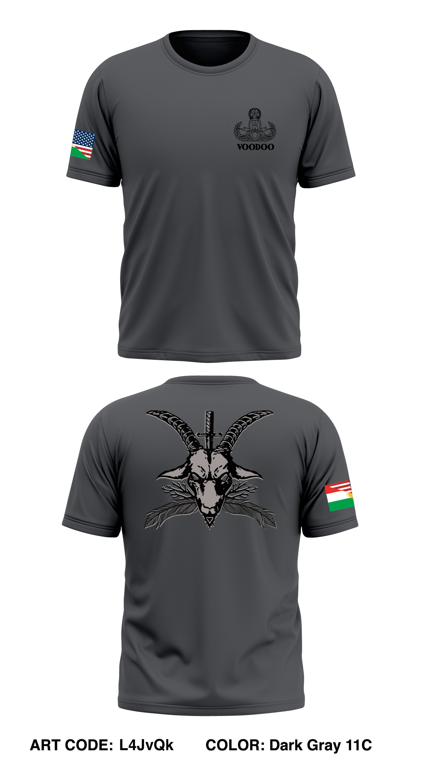 Voodoo Store 1 Core Men's SS Performance Tee - L4JvQk