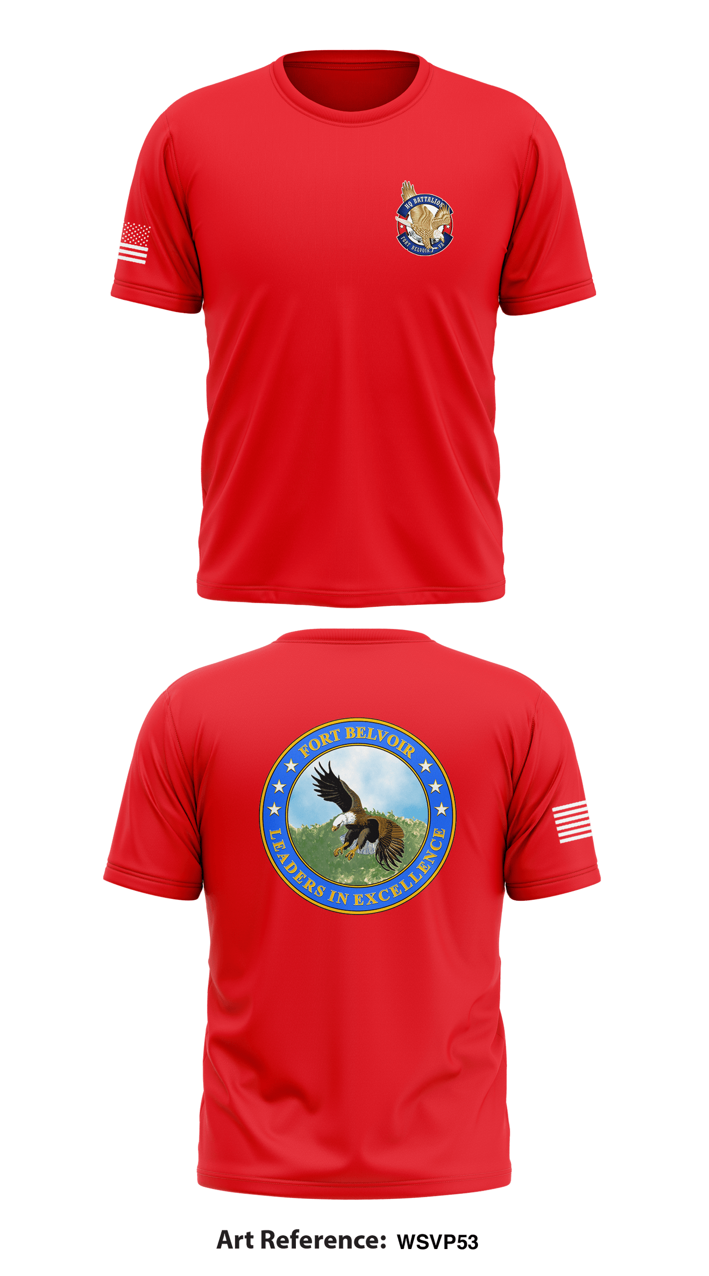 HQBN, USAG Fort Belvoir Core Men's SS Performance Tee - WSvp53
