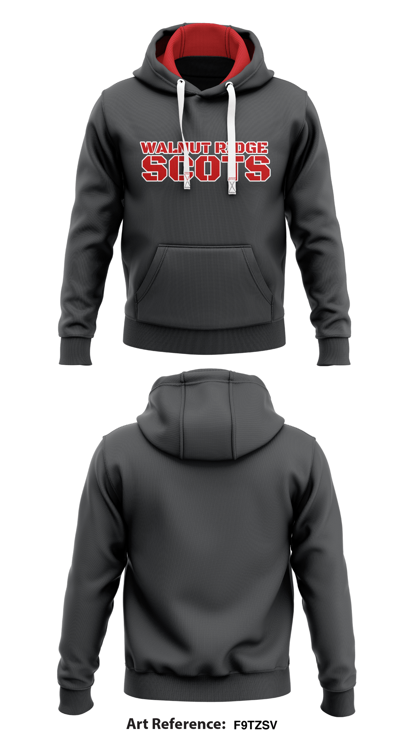 Walnut Ridge Scots Store 1  Core Men's Hooded Performance Sweatshirt - f9Tzsv