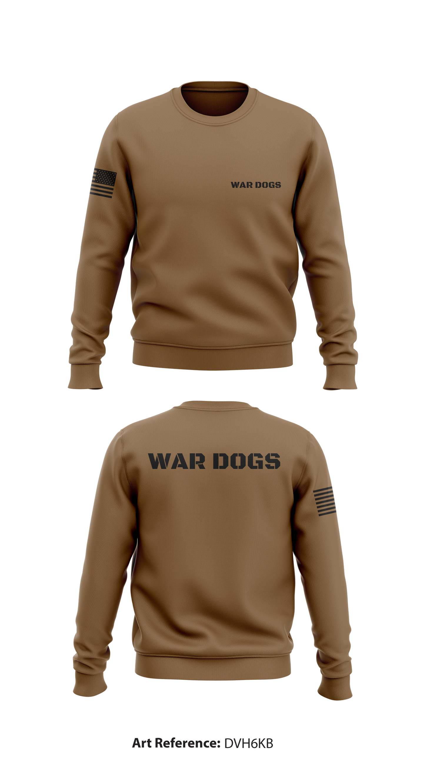 War Dogs Store 1 Core Men's Crewneck Performance Sweatshirt - DVh6Kb