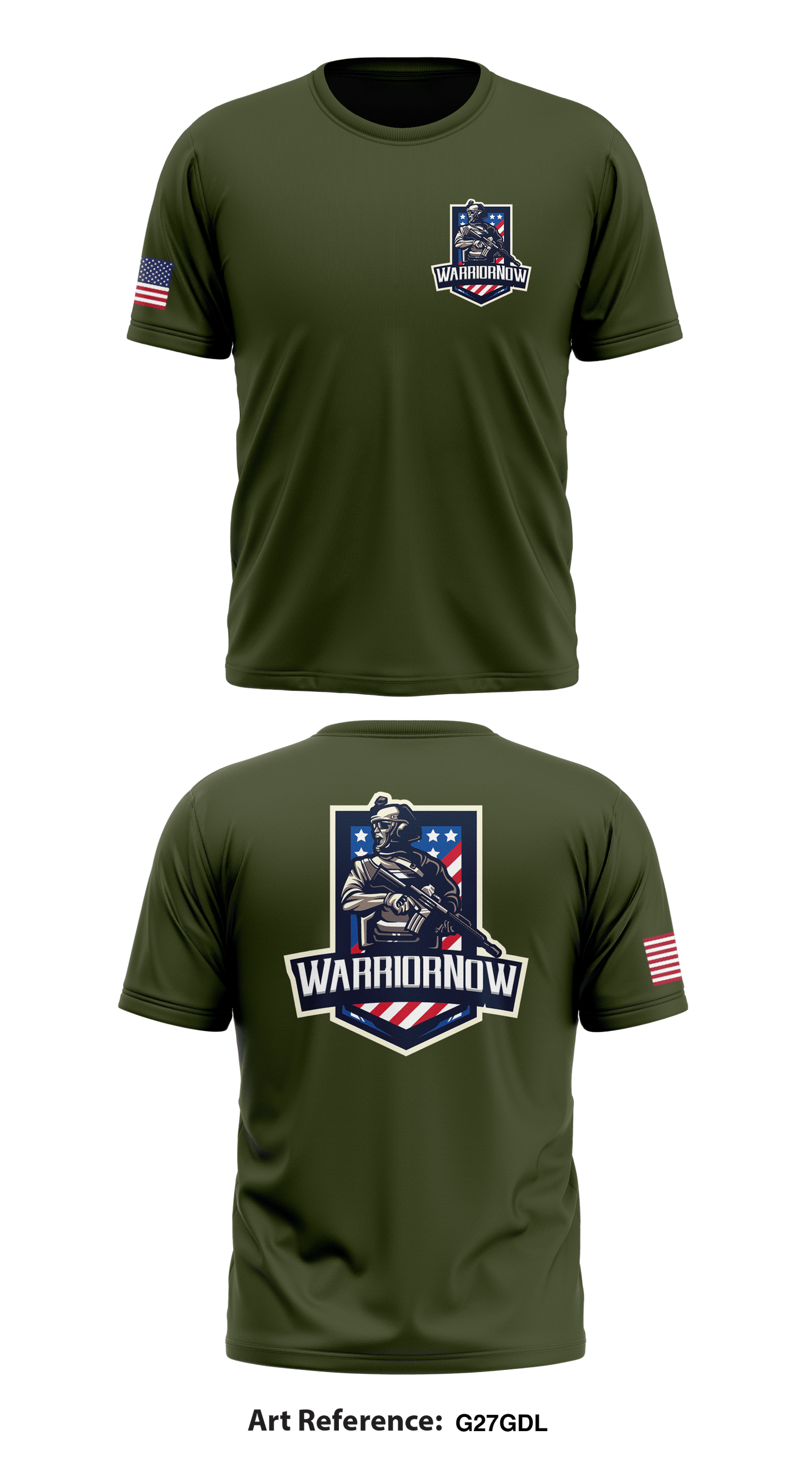 WarriorNOW Store 1 Core Men's SS Performance Tee - g27GDL