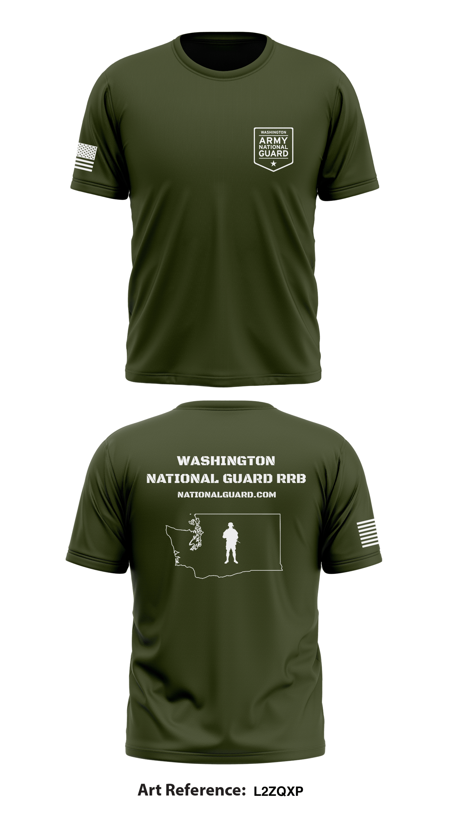 Washington National Guard RRB Store 1 Core Men's SS Performance Tee - –  Emblem Athletic