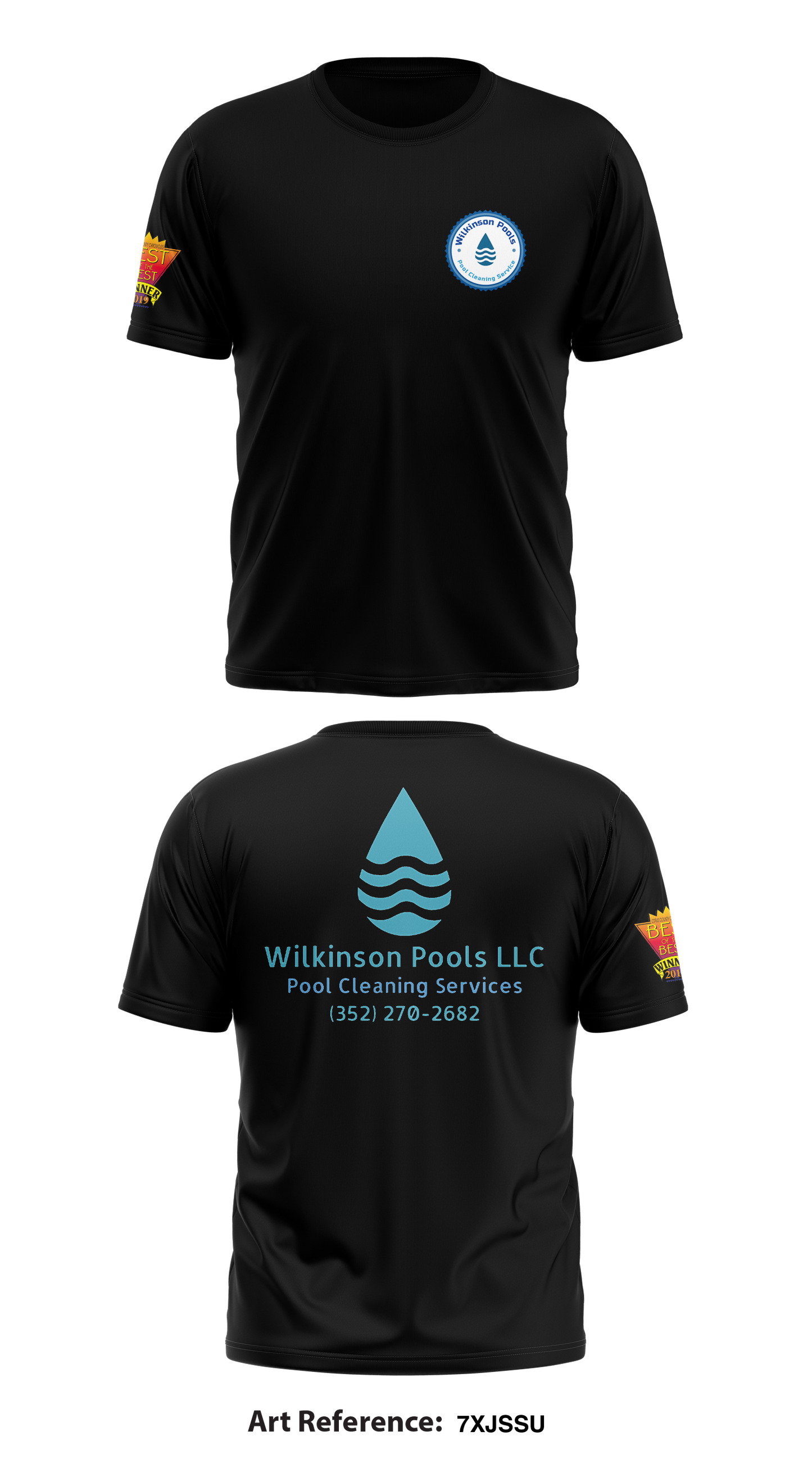 Wilkinson Pools Store 1 Core Men's SS Performance Tee - 7xjSSU