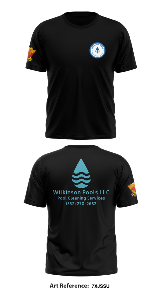Wilkinson Pools Store 1 Core Men's SS Performance Tee - 7xjSSU