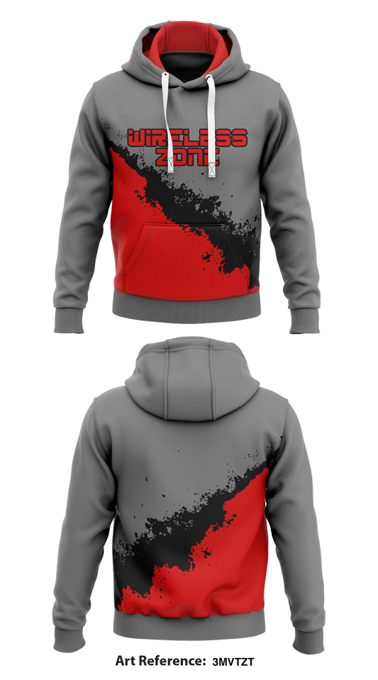 Wireless Zone Store 1  Core Men's Hooded Performance Sweatshirt - 3mVTzT
