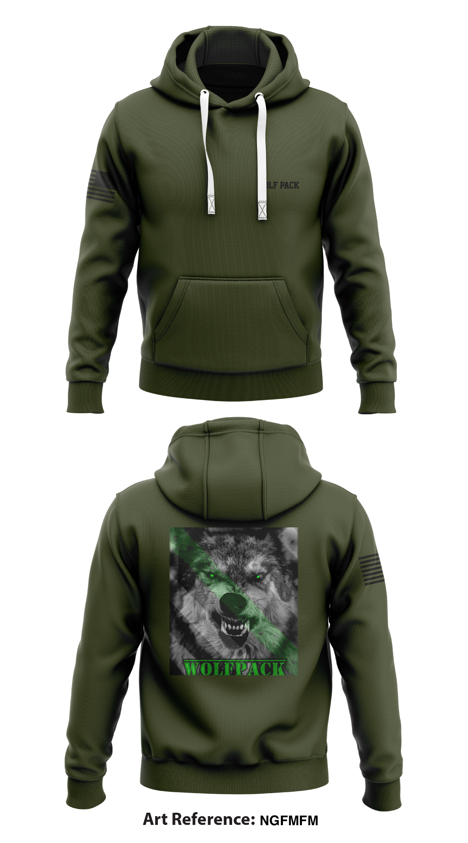 Wolf 2024 pack hoodie
