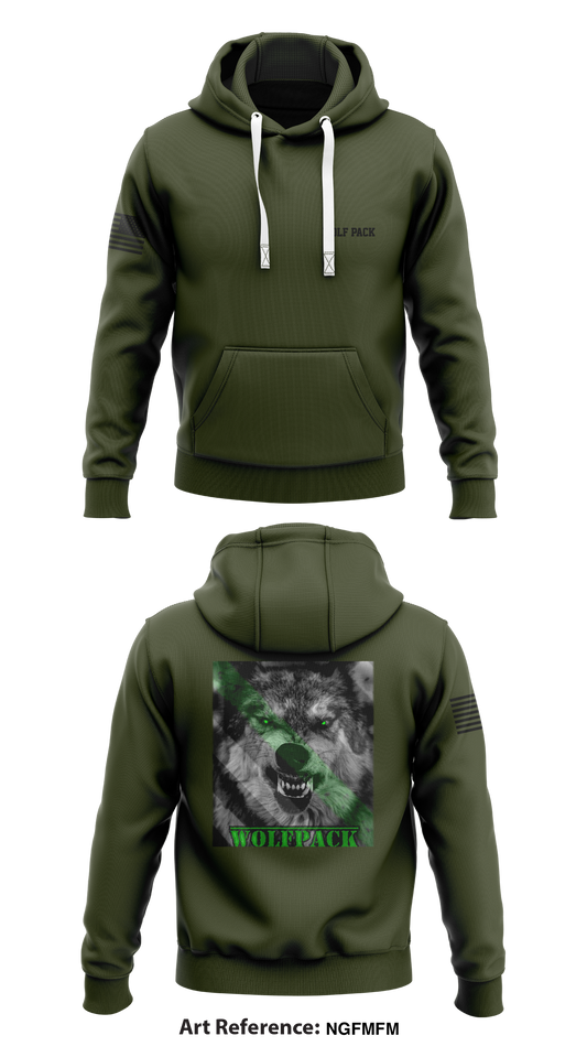 Wolf pack  Store 1  Core Men's Hooded Performance Sweatshirt - nGfMFM