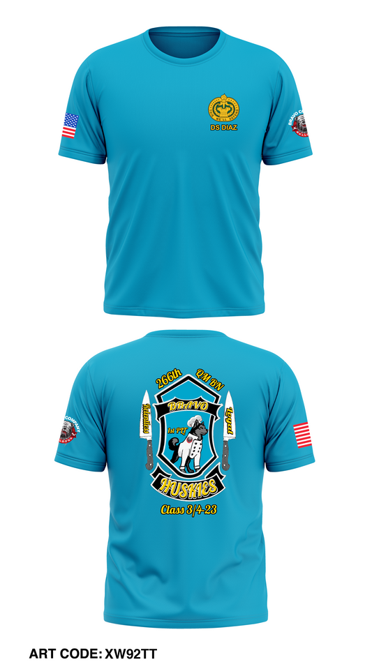 266th QM BN Core Men's SS Performance Tee - XW92TT