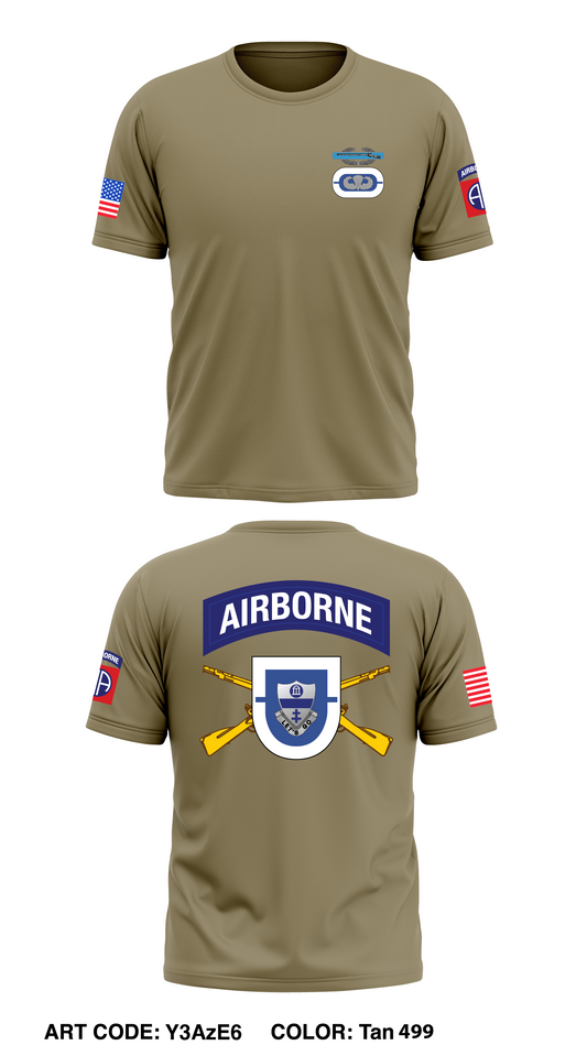 1st Battalion, 325th Airborne Infantry Regiment Core Men's SS Performance Tee - Y3AzE6