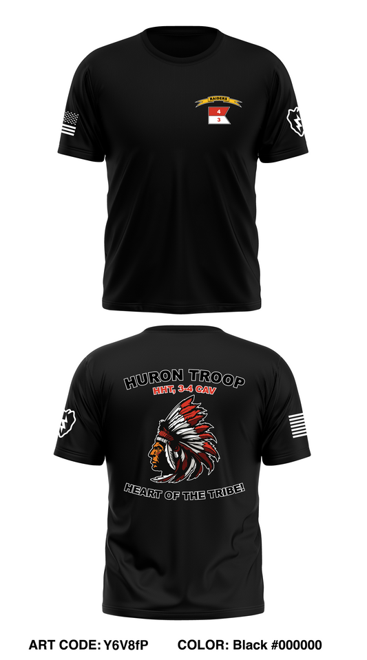 HHT 3-4 CAV Core Men's SS Performance Tee - Y6V8fP