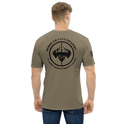 D-Co 1-173rd INF BN Store 1 Core Men's SS Performance Tee - 4x22cM