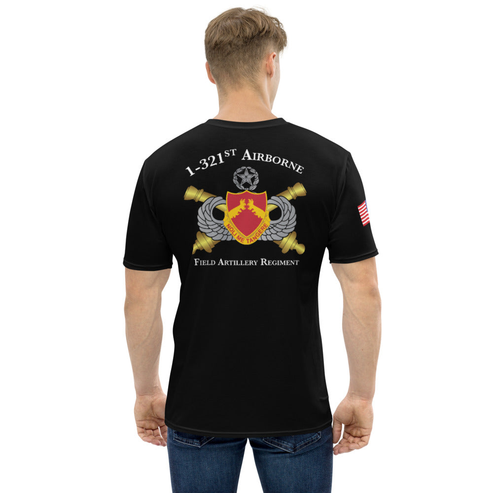 B BTRY 1-321 FAR Airborne  Store 1 Core Men's SS Performance Tee - WvsrrF
