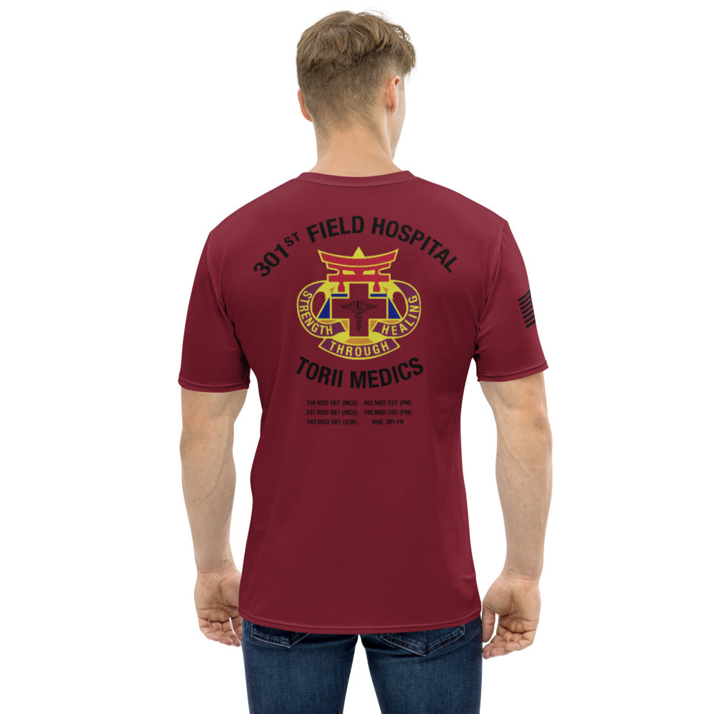 301ST Field Hospital Store 1 Core Men's SS Performance Tee - urmYfN