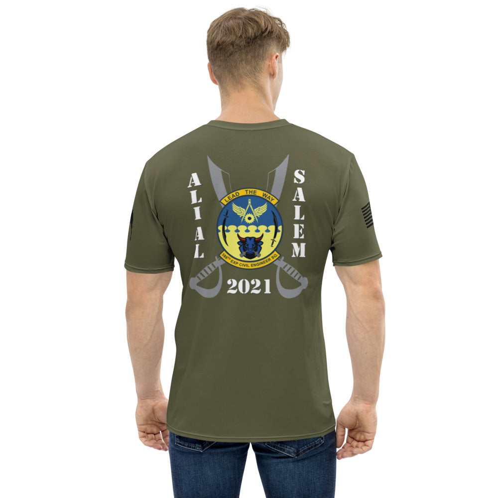 386 Expeditionary Civil Engineering Squadron (386 ECES) Store 1 Core Men's SS Performance Tee - nw4d5d