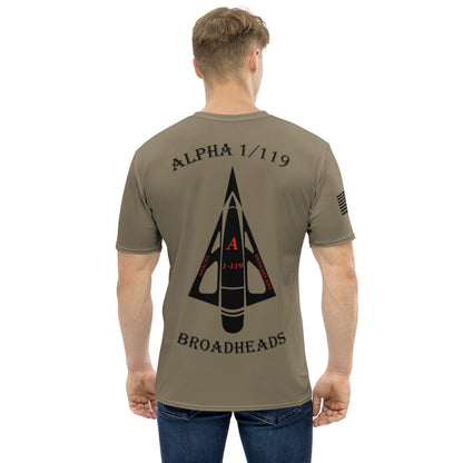 Alpha Battery Tan T Core Men's SS Performance Tee - BDMNg3