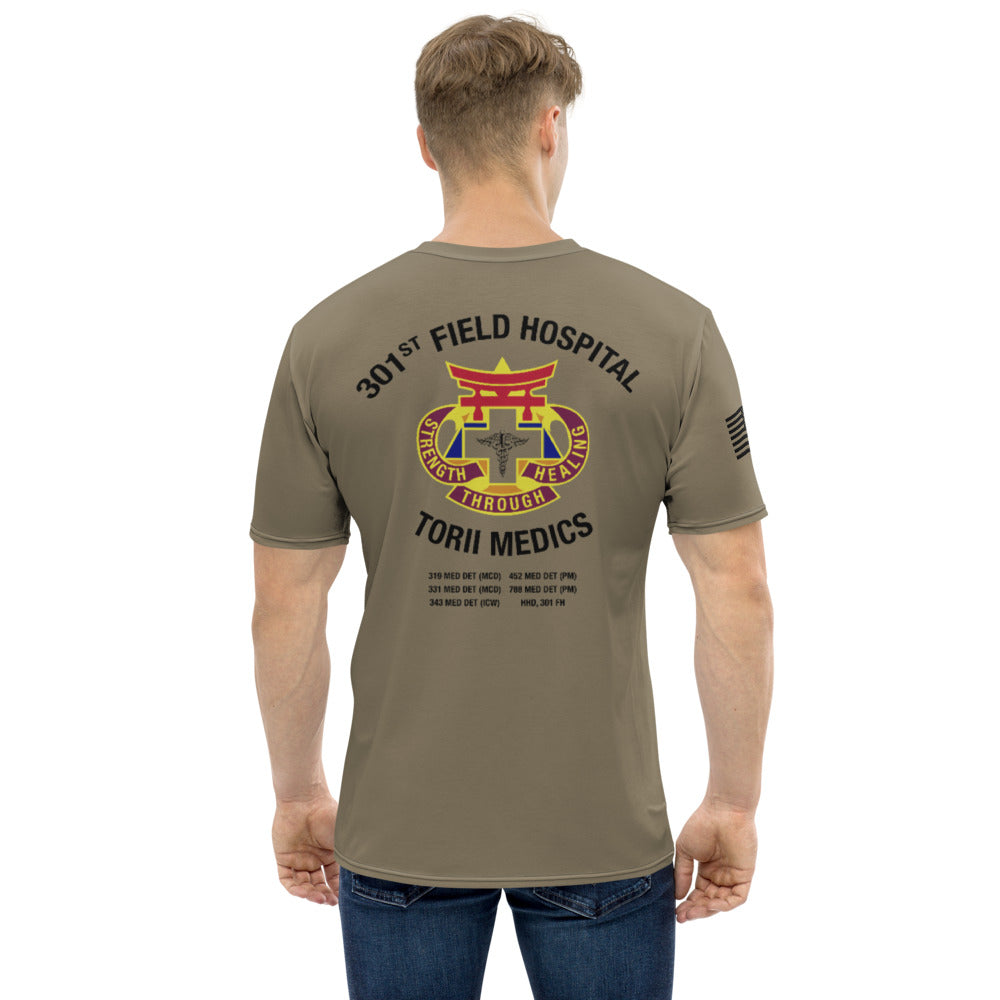301ST Field Hospital Store 1 Core Men's SS Performance Tee - B35jQH
