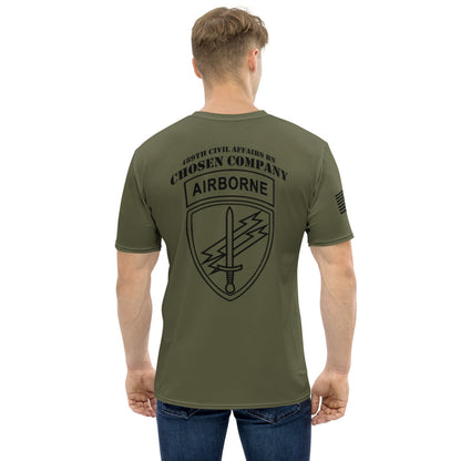 Chosen Company, 489th Civil Affairs BN Store 1 Core Men's SS Performance Tee - EZyLsC