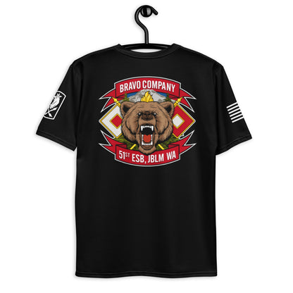 B Co, 51st ESB, 22d CSB Core Men's SS Performance Tee - Hnu5YB