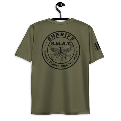 BLOUNT COUNTY SHERIFF'S OFFICE SWAT TEAM Core Men's SS Performance Tee - TswH5J