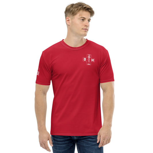 352d SOSS/OSM Store 1 Core Men's SS Performance Tee - En8c9fRED