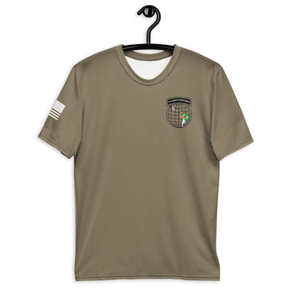 98th HHC S3 Premium Short Sleeve Tan Core Men's SS Performance Tee - DHGxAm