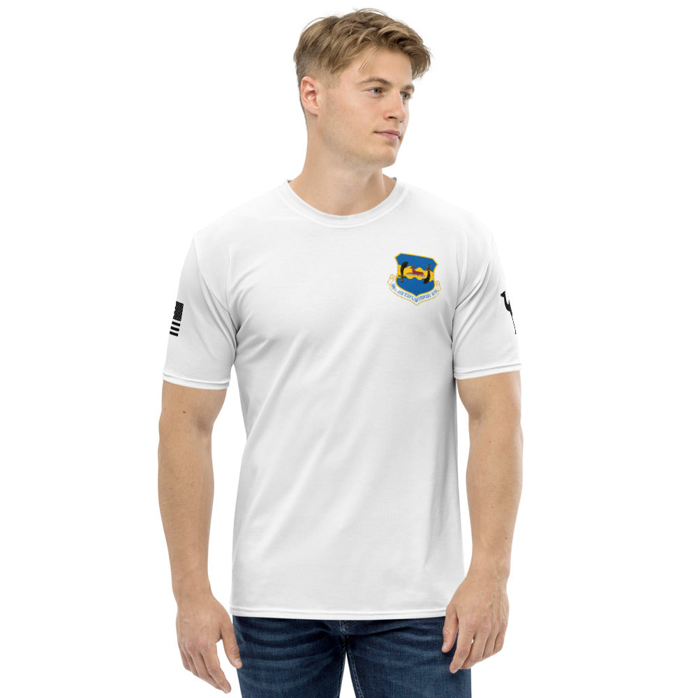 386 Expeditionary Civil Engineering Squadron (386 ECES) Store 1 Core Men's SS Performance Tee - PatsaA