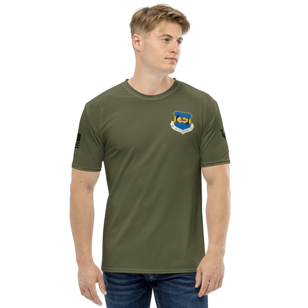 386 Expeditionary Civil Engineering Squadron (386 ECES) Store 1 Core Men's SS Performance Tee - nw4d5d