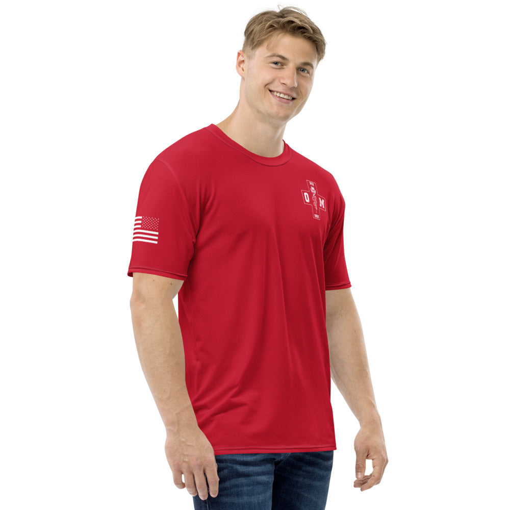 352d SOSS/OSM Store 1 Core Men's SS Performance Tee - En8c9fRED