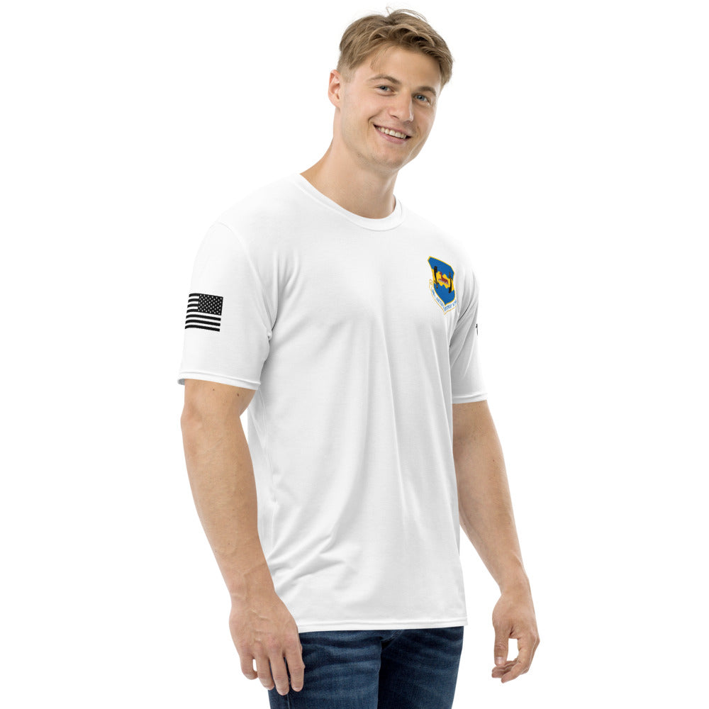 386 Expeditionary Civil Engineering Squadron (386 ECES) Store 1 Core Men's SS Performance Tee - PatsaA