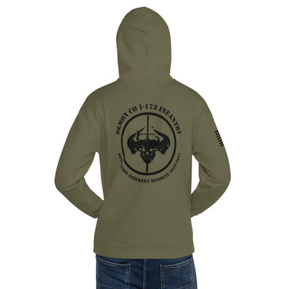 D-Co 1-173rd INF BN Store 1  Core Men's Hooded Performance Sweatshirt - YsG6Yy