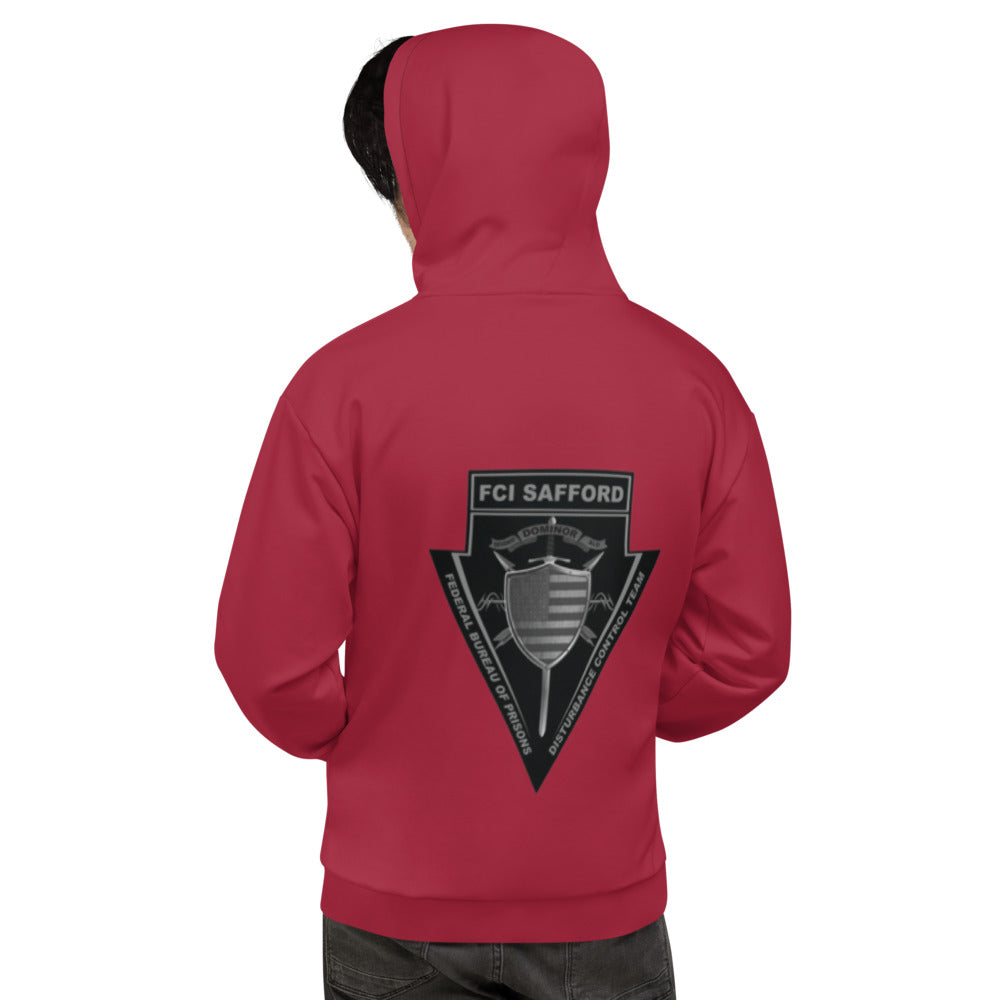 FCI Safford Disturbance Control Team Store 1  Core Men's Hooded Performance Sweatshirt - rgyBE5RED